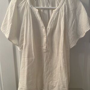 Young Fabulous & Broke Cream Blouse